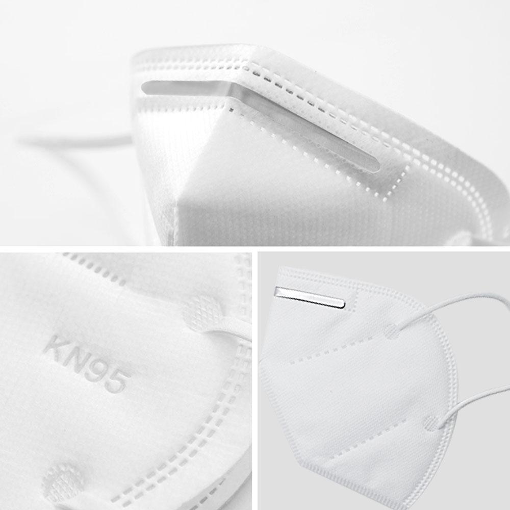 1000PCS (1CARTON) KN95 Face Masks, 5-Ply Cotton Filter for Dust, Germ Protection