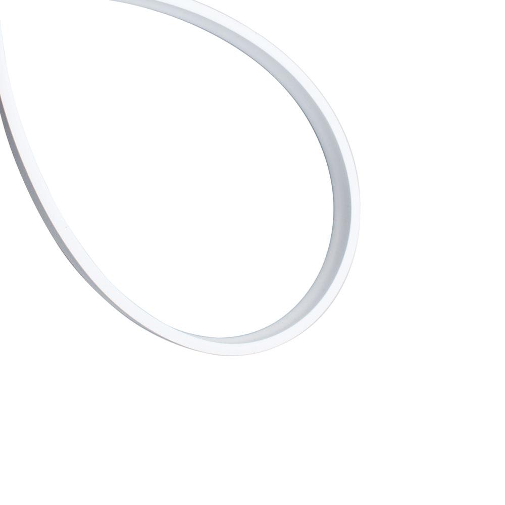 1M/5M/10M/20M Pack of T0515 LED Neon Light Housing Kit with End Caps and Mounting Clips, Flexible Neon Channel Fit for 12mm Wide LED Strip Lights - LEDStrips8