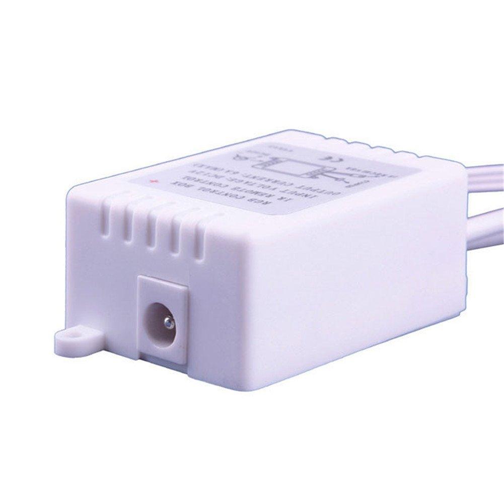 44Key IR Remote Controller for RGB LED Strip Lights 4-pin DC12V-24V LED Strip Controller - LEDStrips8