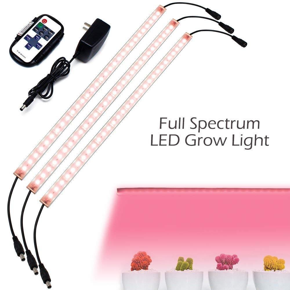 plant grow light strips Hard LED Grow Light Strip with Full Spectrum LEDs, 36W IP65 Waterproof – YGS-Tech
