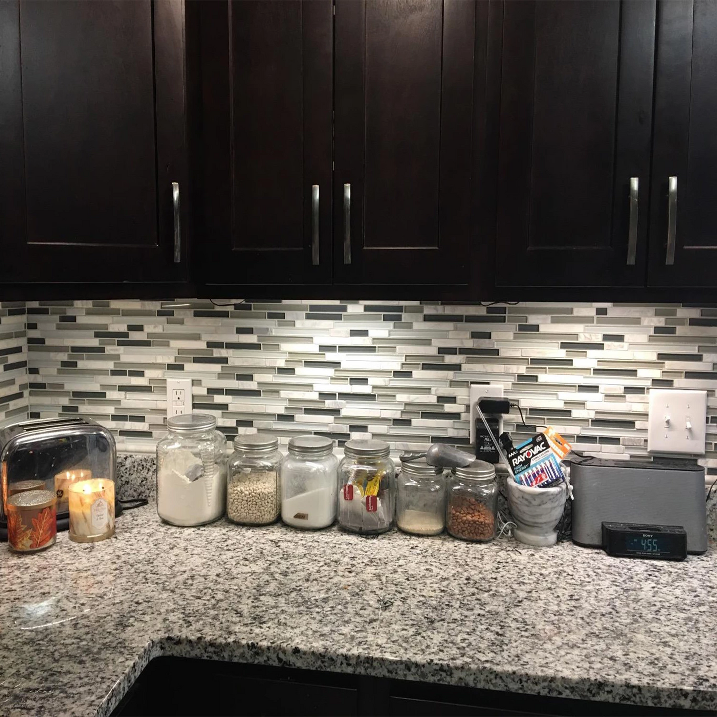 Ultra Thin LED Under Cabinet Lighting, Dimmable Under Counter Lighting, 10W 600LM CRI90, Warm White 3000K, All Accessories Included, 2 Pack - LEDStrips8