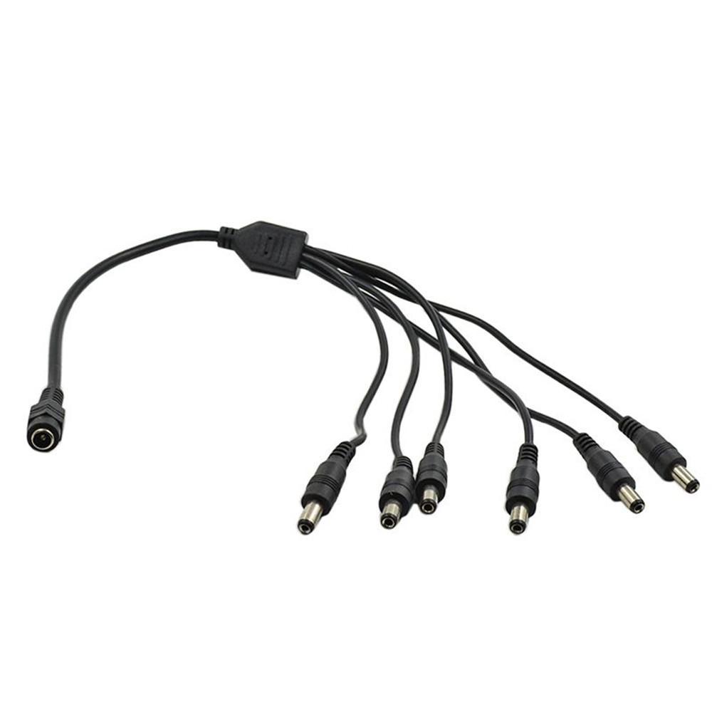 DC5.5x2.1mm Female to Male Connector Cable Family Collection DC Plug DC Conversion Cable DC Splitter - LEDStrips8