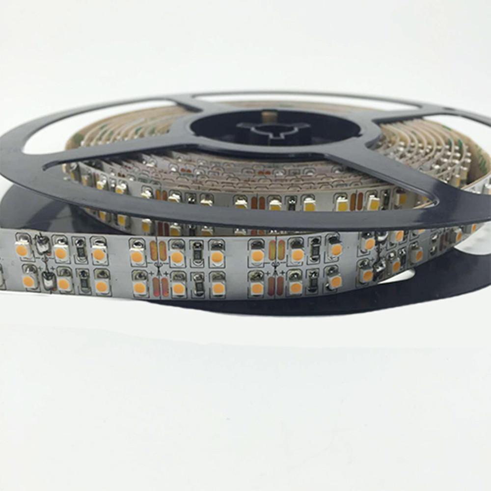 DC 12V Dimmable SMD3528-1200 Double Row Flexible LED Strips 240 LEDs Per Meter 15mm Width 1200lm Per Meter - LEDStrips8
