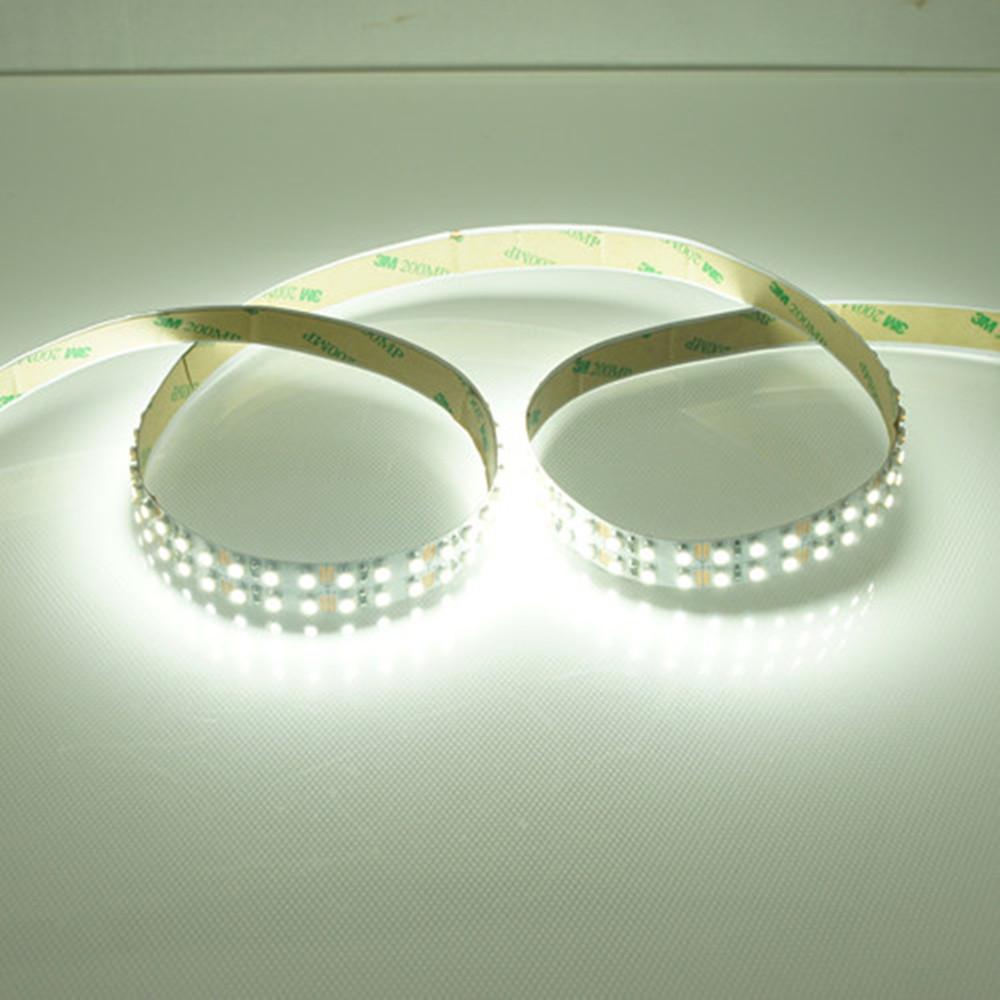 DC 12V Dimmable SMD3528-1200 Double Row Flexible LED Strips 240 LEDs Per Meter 15mm Width 1200lm Per Meter - LEDStrips8