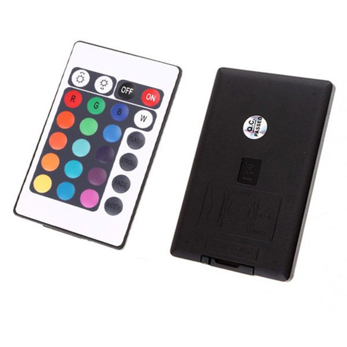 24Key IR Remote Controller for RGB LED Strip Lights 4-pin DC12V-24V LED Strip Controller - LEDStrips8