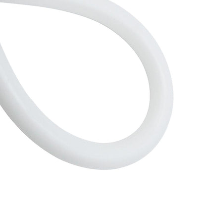 1M/5M/10M  Pack of T22D LED Neon Light Housing Kit with End Caps and Mounting Clips, Flexible Neon Channel Fit for 10mm Wide LED Strip Lights - LEDStrips8