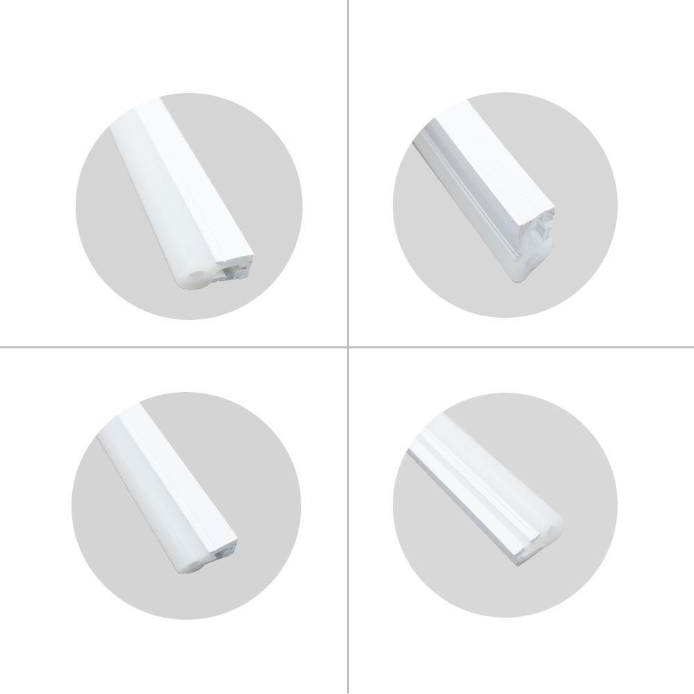 1M/5M/10M/20M  Pack of T1225 LED Neon Light Housing Kit with End Caps and Mounting Clips, Flexible Neon Channel Fit for 12mm Wide LED Strip Lights - LEDStrips8