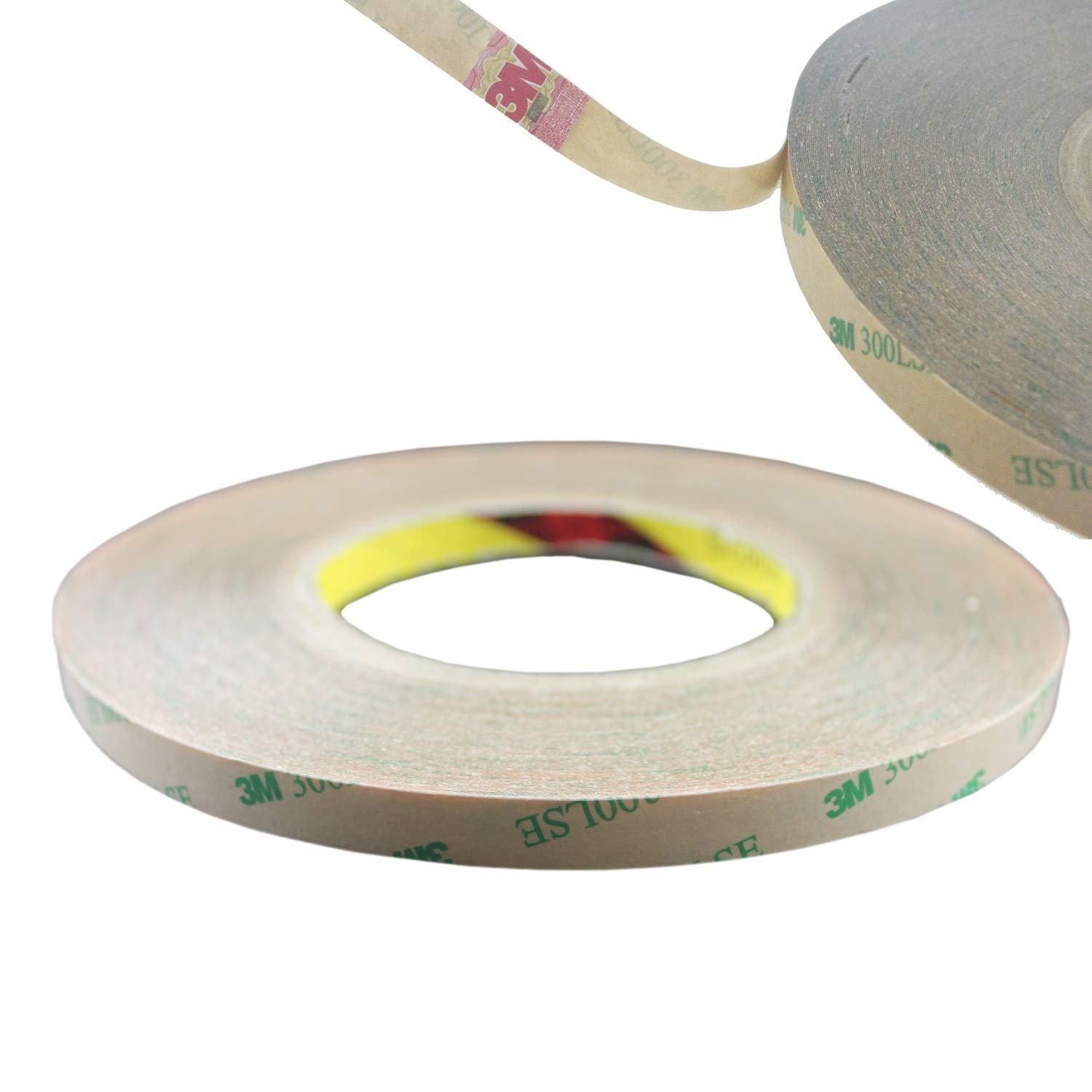55M£¨180 Feet) Roll 0.14mm Thick 300LSE Heat Resisiting Double Sided Tape Adhesive Stronger Stick for LED Strip Lights - LEDStrips8