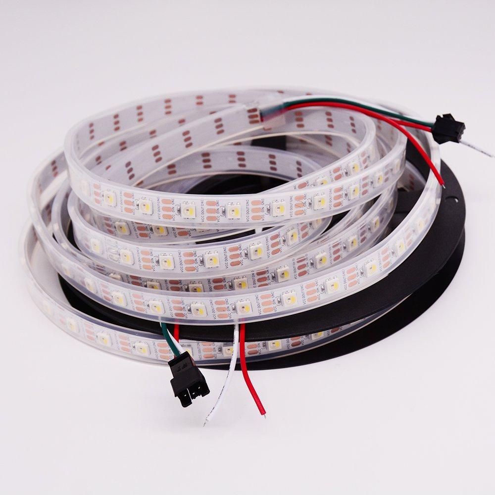 LED Flexible Strip Lights - Addressable RGB/RGBW Color