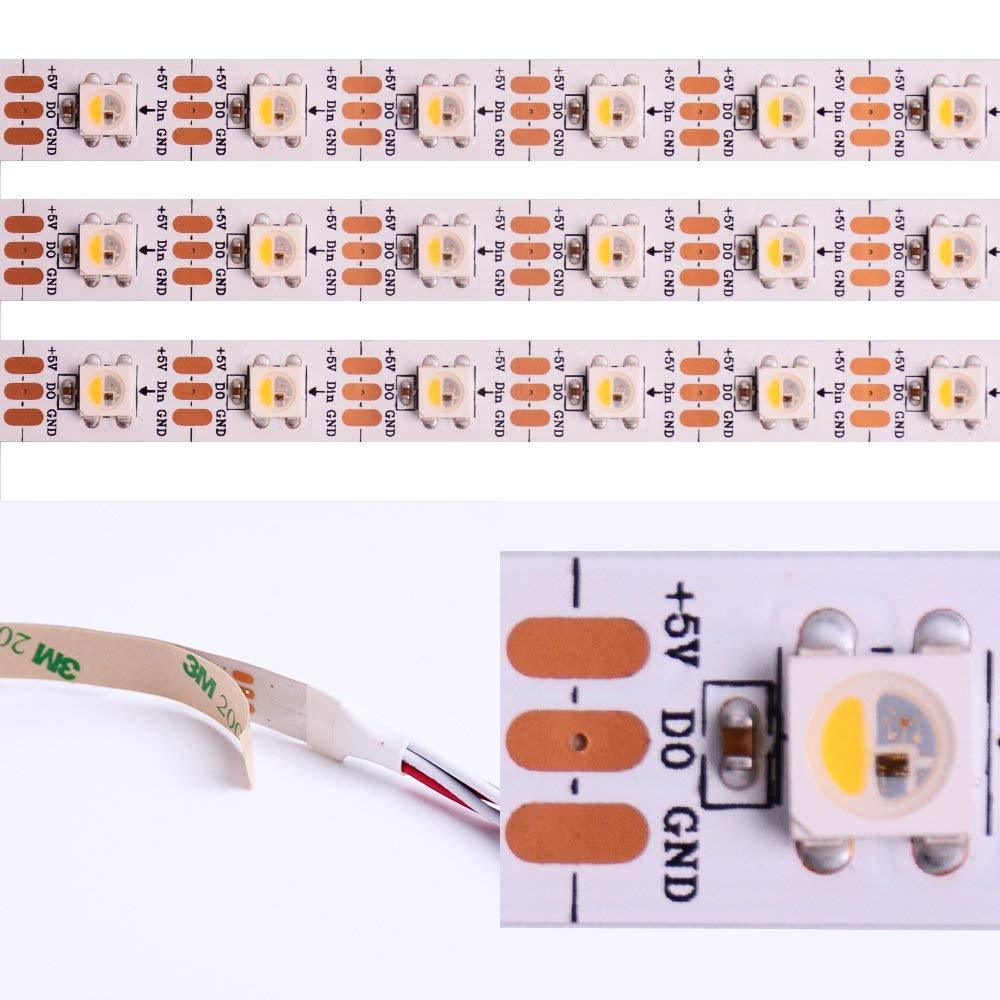 LED Flexible Strip Lights - Addressable RGB/RGBW Color