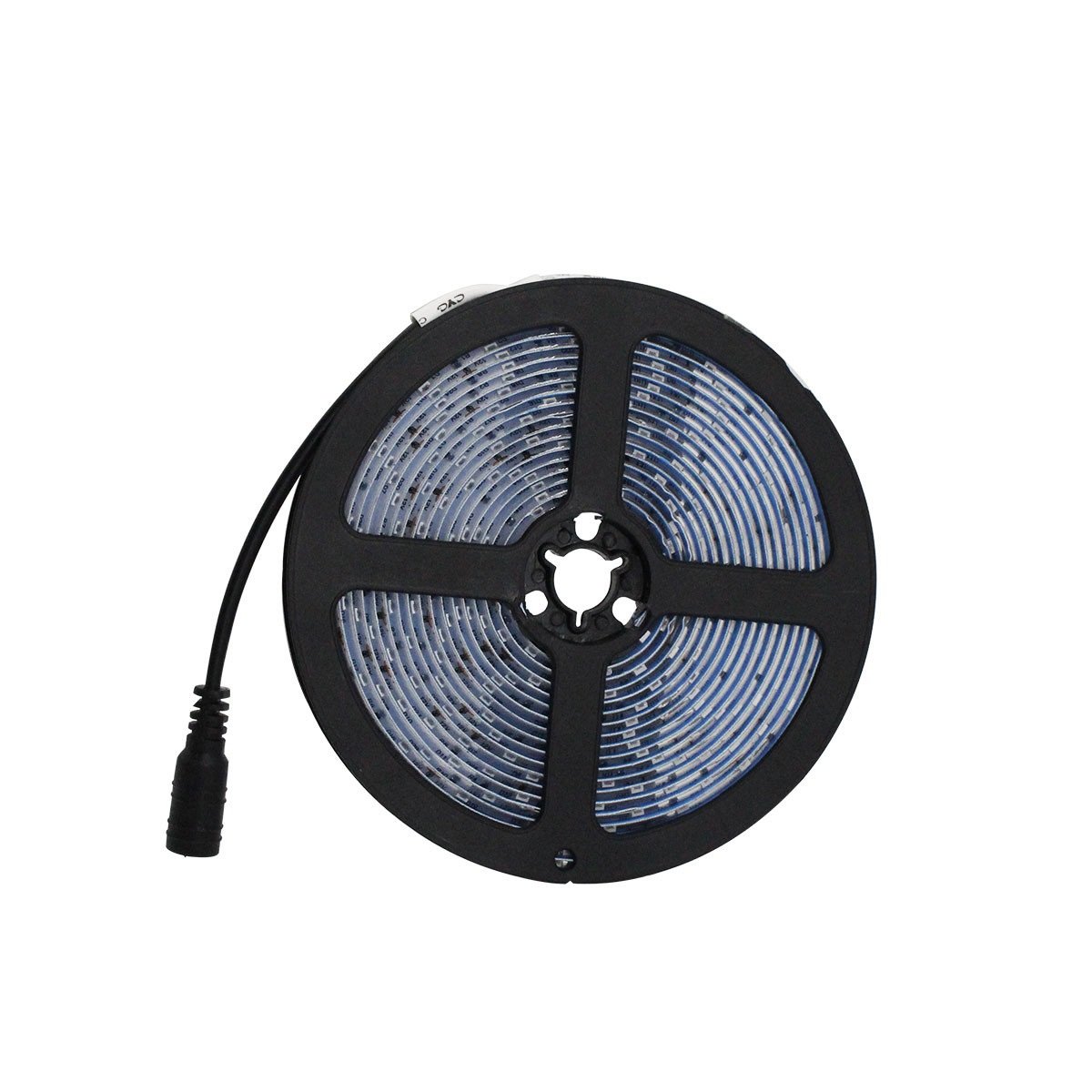 DC 12V Dimmable 670NM Red SMD2835-300 Flexible LED Strips 60 LEDs Per Meter 8mm Width 12W Per Meter - LEDStrips8
