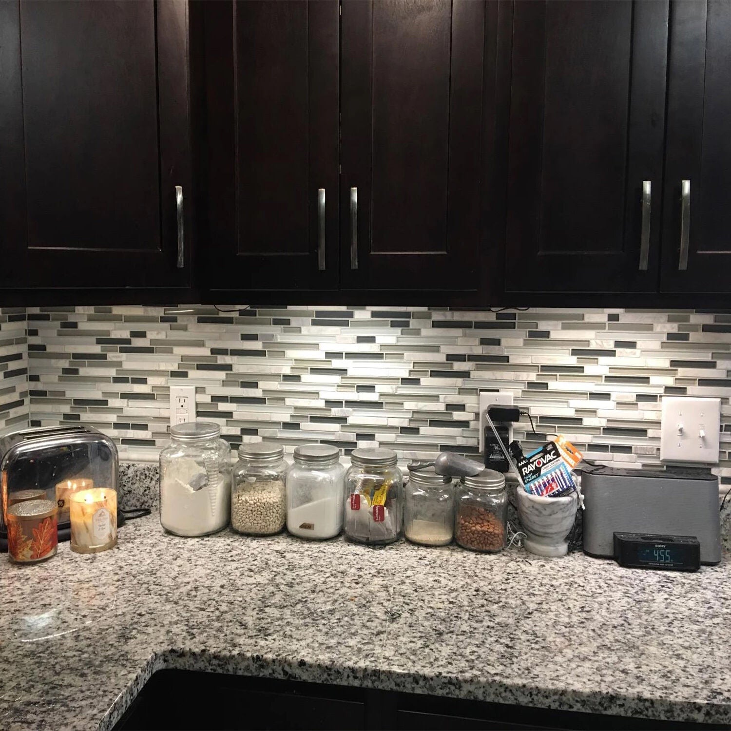Ultra Thin LED Under Cabinet Lighting, Dimmable Under Counter Lighting, 10W 600LM CRI90, Daylight White 5000K, All Accessories Included, 2 Pack - LEDStrips8