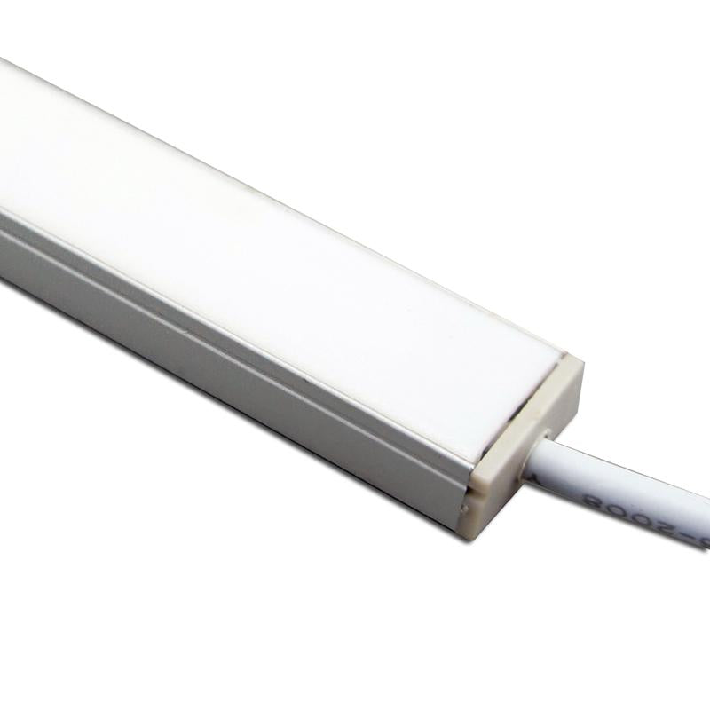 5 / 10 Pack 12V DC LED Surface Linear Profile LED Light Strip in Aluminum Profile with Cover for Under Cabinet Lighting - LEDStrips8
