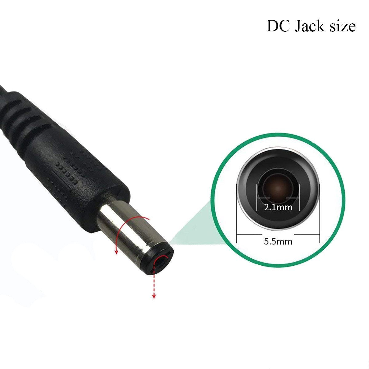 Wall Plug-in CE Certificated LED Adapter Power Supply 110-220V AC to 12V/24V/5V DC - LEDStrips8