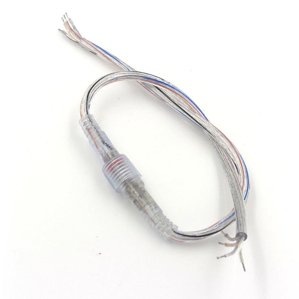 4 PIN waterproof connector (RGB) - LEDStrips8