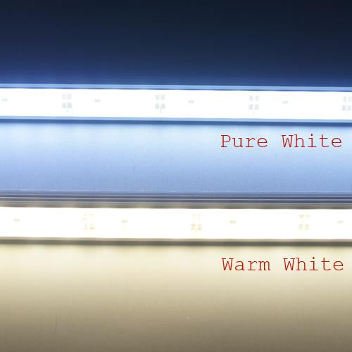 5 / 10 Pack SMD5630 Rigid LED Strip lighting 72LEDs per Meter with U Aluminum Shell - LEDStrips8