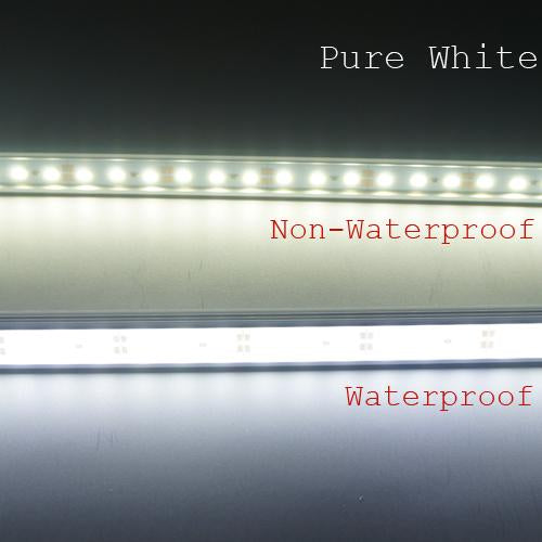 5 / 10 Pack SMD5630 Rigid LED Strip lighting 72LEDs per Meter with U Aluminum Shell - LEDStrips8