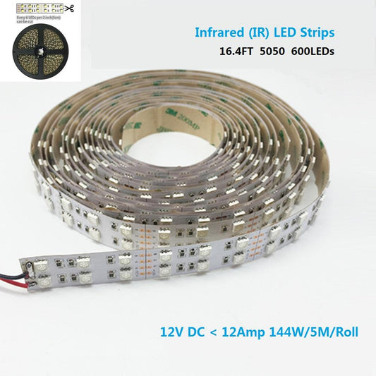 Aftertech 5m IR 12v 850nm INFRAROOD IRDA INFRAROOD 72W STRIP LED STRIP IP20 SMD5050 C3B4 Aftertech 5m IR 12v 850nm INFRAROOD IRDA INFRAROOD 72W STRIP LED STRIP IP20 SMD5050 C3B4